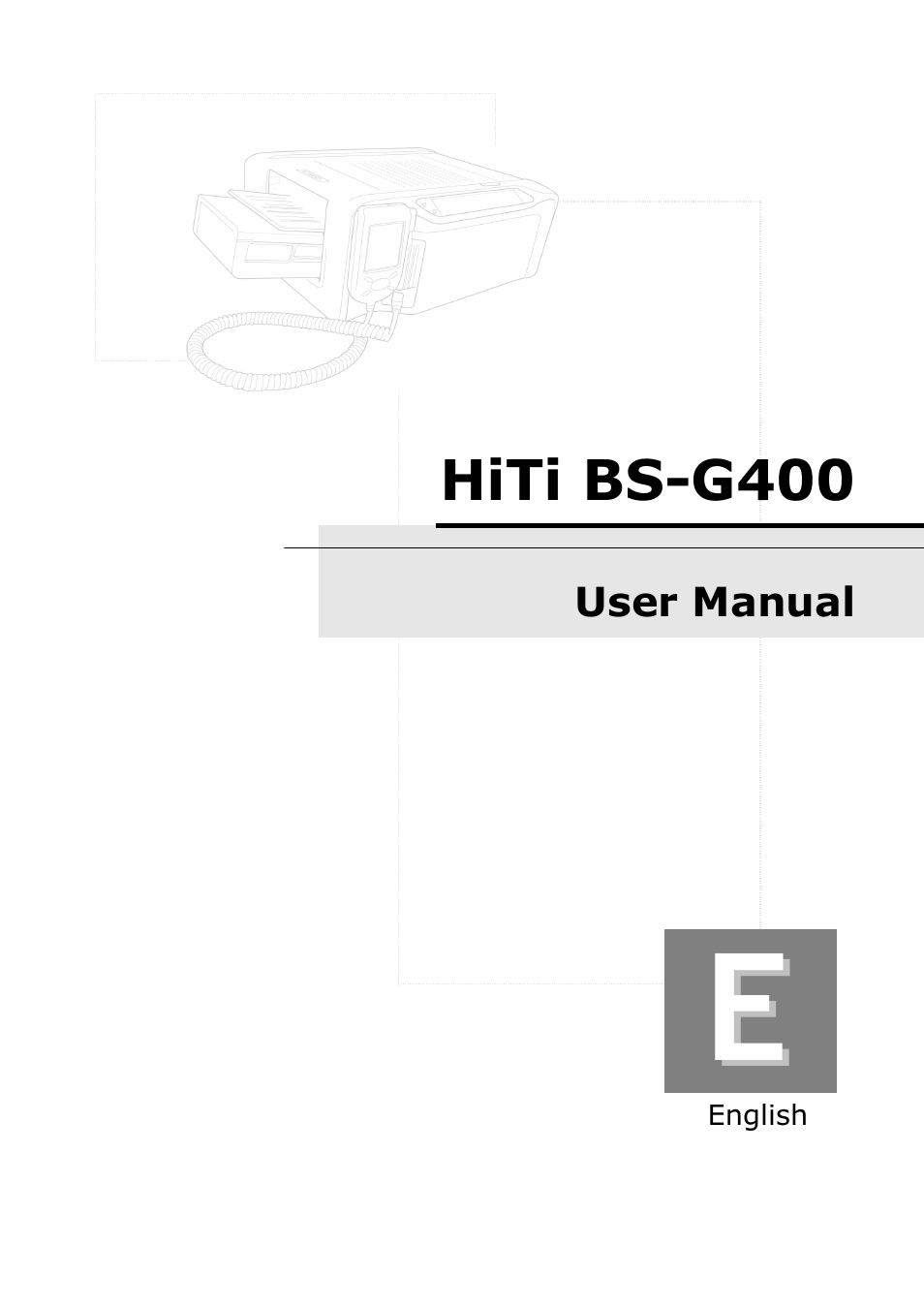 Hi-Touch Imaging Technologies BS-G400 User Manual | 22 pages