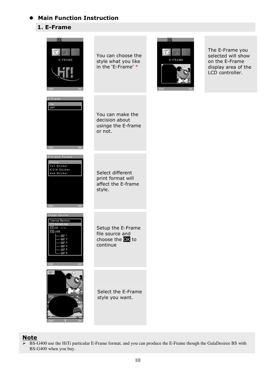 Hi-Touch Imaging Technologies BS-G400 User Manual | Page 11 / 22
