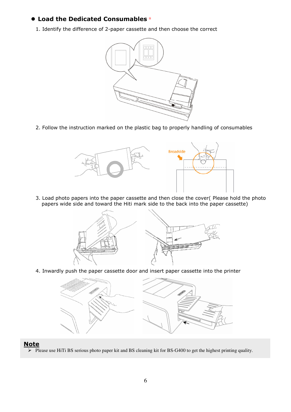 Hi-Touch Imaging Technologies BS-G400 User Manual | Page 7 / 22