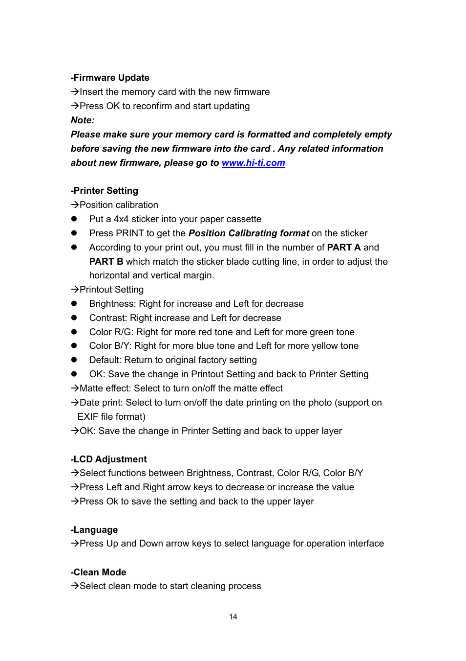 Hi-Touch Imaging Technologies 640PS User Manual | Page 15 / 111
