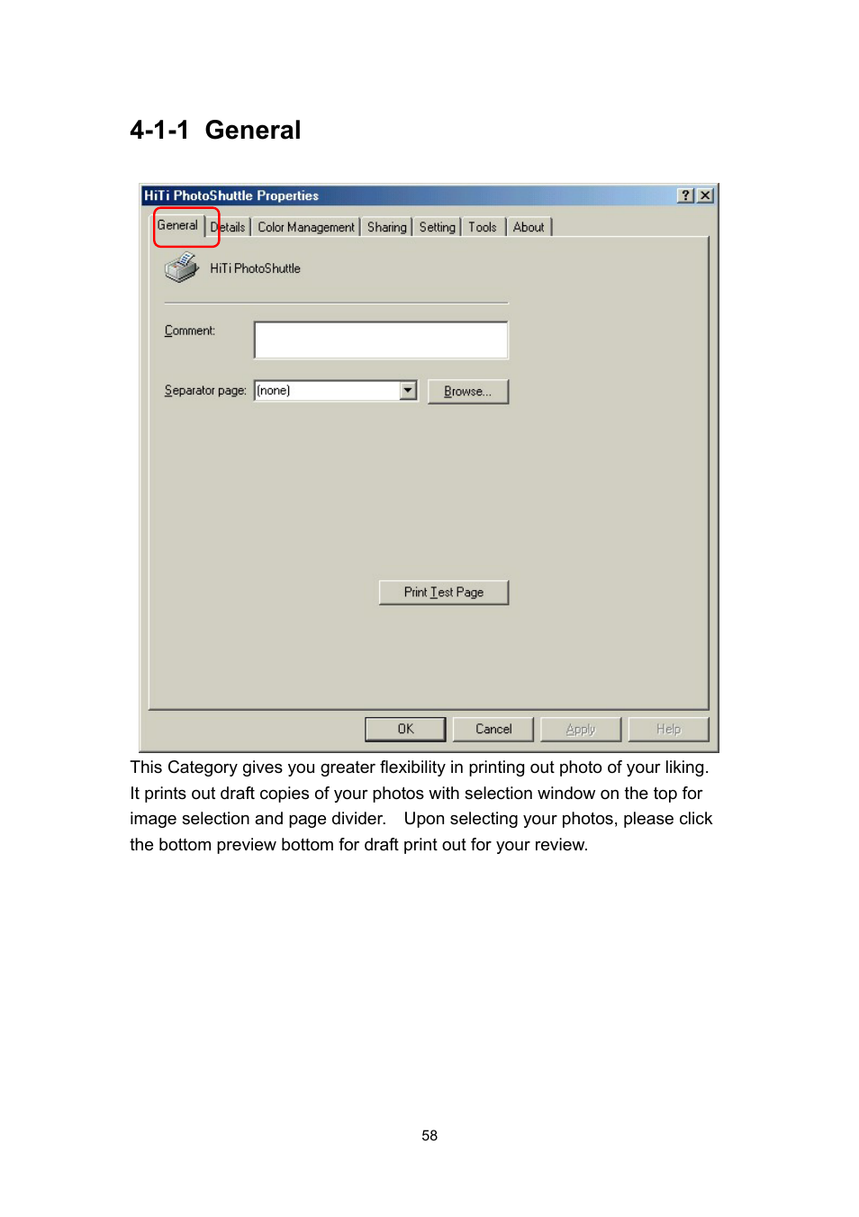 1-1 general | Hi-Touch Imaging Technologies 640PS User Manual | Page 59 / 111