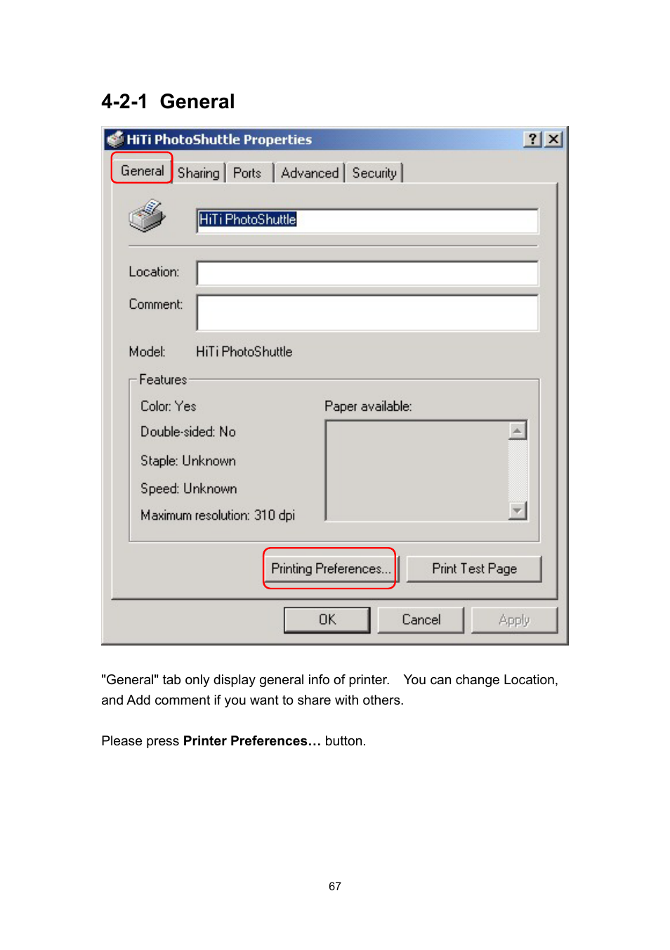 2-1 general | Hi-Touch Imaging Technologies 640PS User Manual | Page 68 / 111