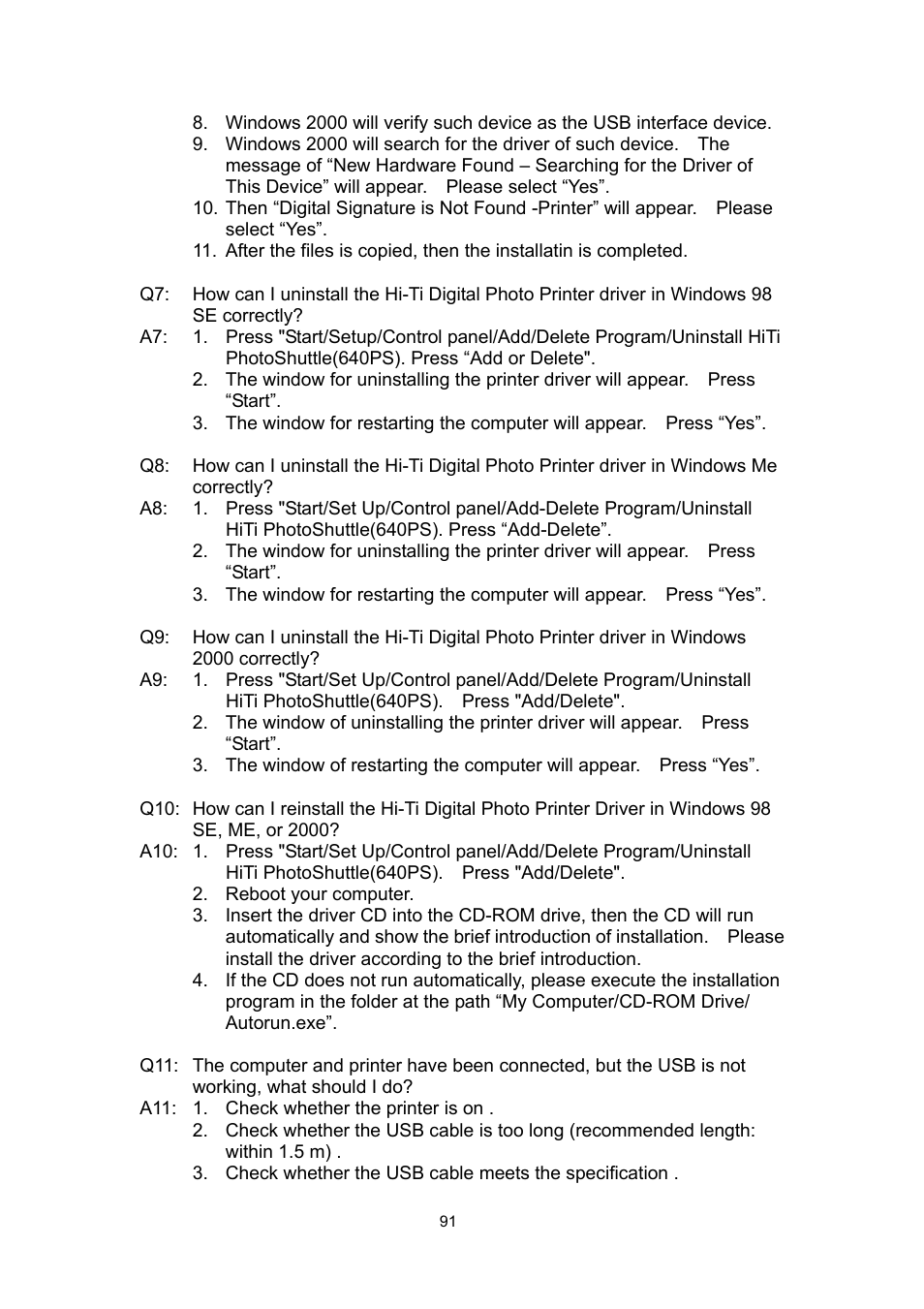 Hi-Touch Imaging Technologies 640PS User Manual | Page 92 / 111