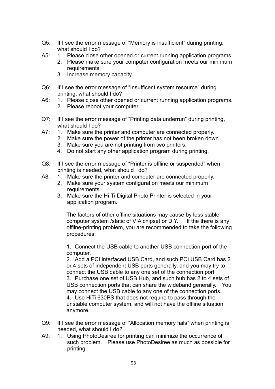 Hi-Touch Imaging Technologies 640PS User Manual | Page 94 / 111