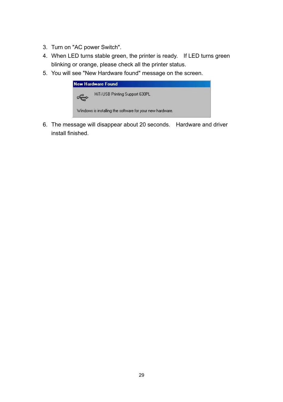 Hi-Touch Imaging Technologies 630PL User Manual | Page 30 / 109