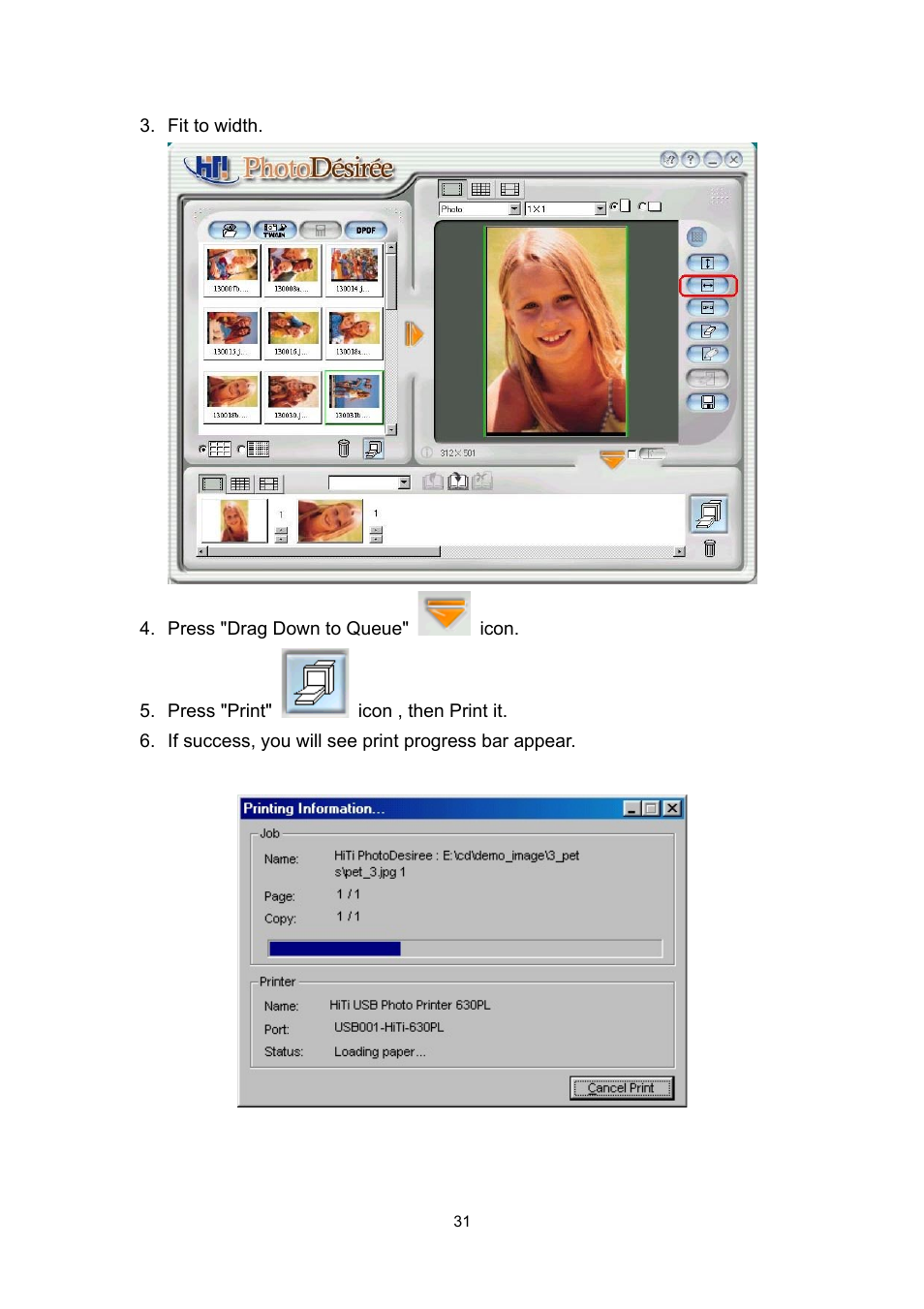 Hi-Touch Imaging Technologies 630PL User Manual | Page 32 / 109