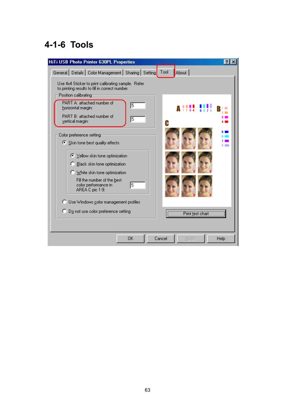 1-6 tools | Hi-Touch Imaging Technologies 630PL User Manual | Page 64 / 109