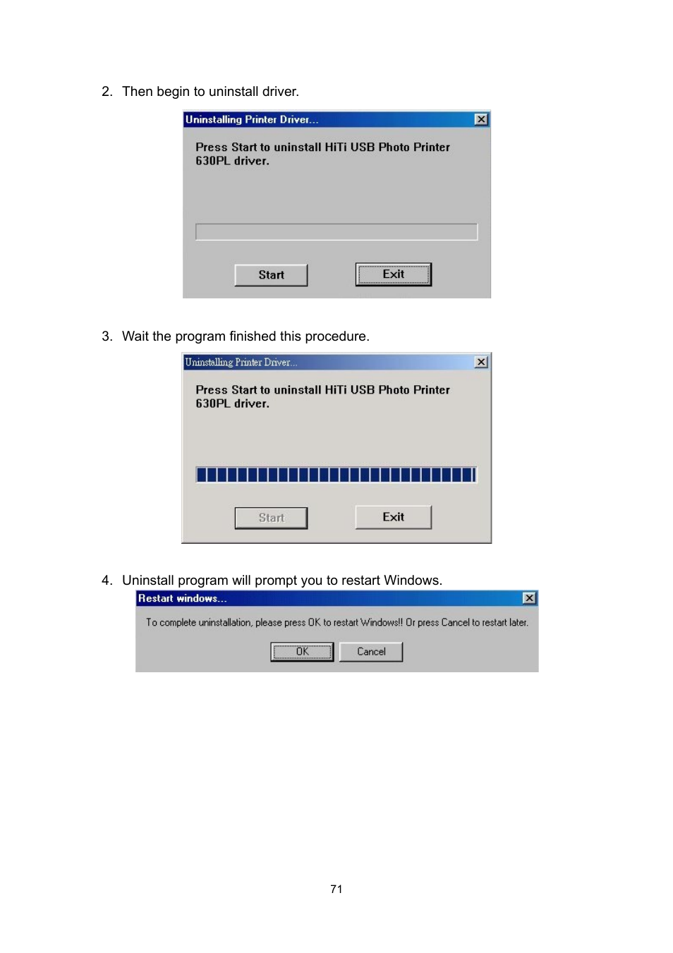 Hi-Touch Imaging Technologies 630PL User Manual | Page 72 / 109