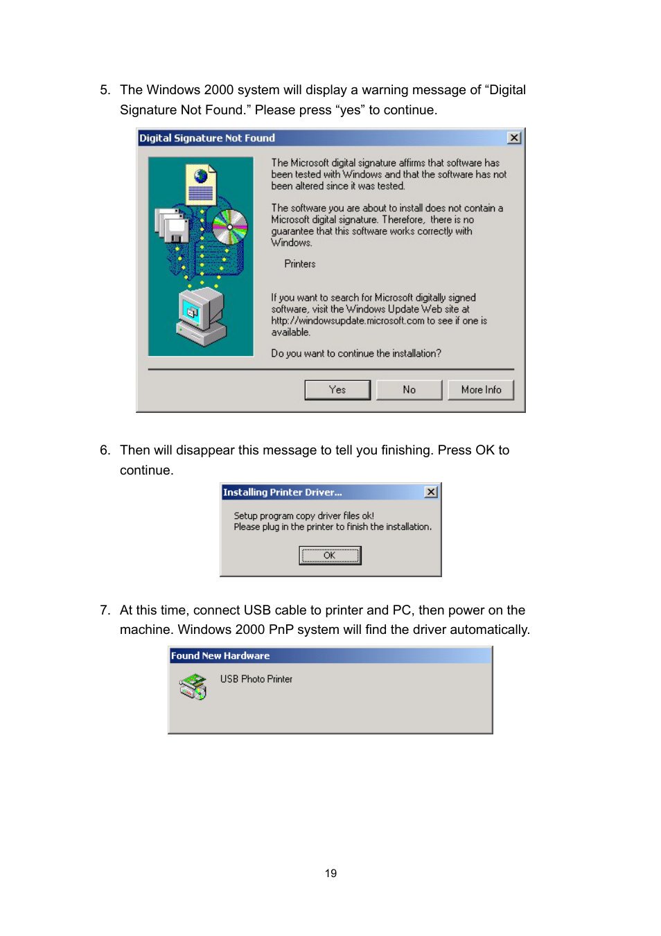 Hi-Touch Imaging Technologies PHOTOSHUTTLE 640PS User Manual | Page 20 / 111