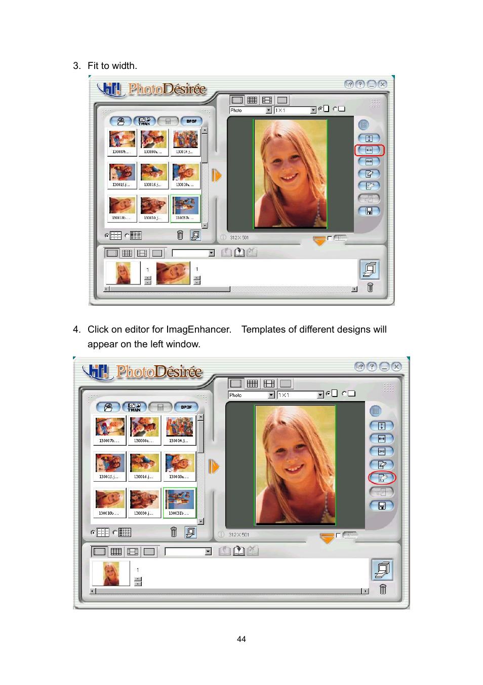 Hi-Touch Imaging Technologies PHOTOSHUTTLE 640PS User Manual | Page 45 / 111
