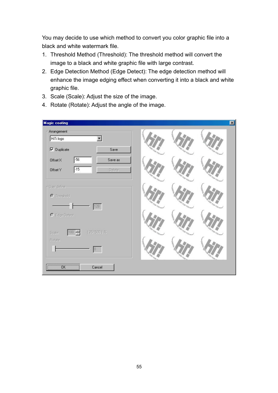 Hi-Touch Imaging Technologies PHOTOSHUTTLE 640PS User Manual | Page 56 / 111