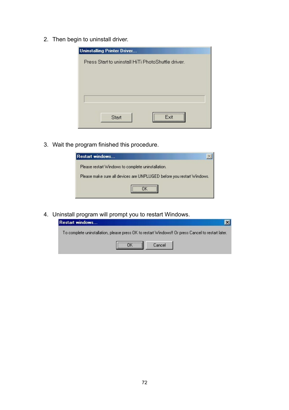 Hi-Touch Imaging Technologies PHOTOSHUTTLE 640PS User Manual | Page 73 / 111