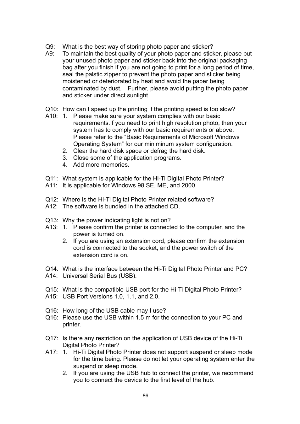 Hi-Touch Imaging Technologies PHOTOSHUTTLE 640PS User Manual | Page 87 / 111