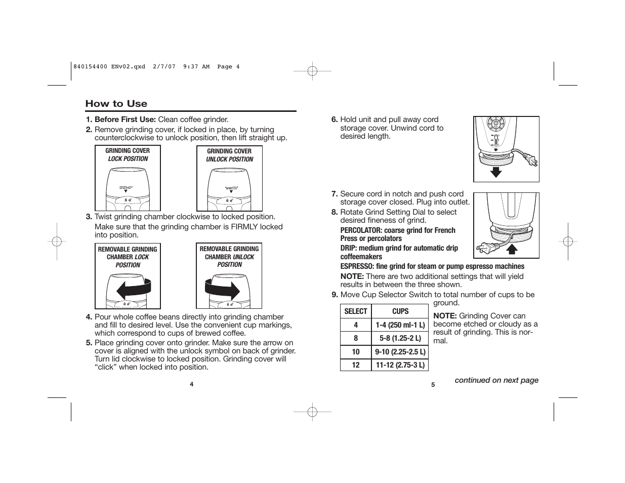 How to use | Hamilton Beach 80364 User Manual | Page 3 / 16