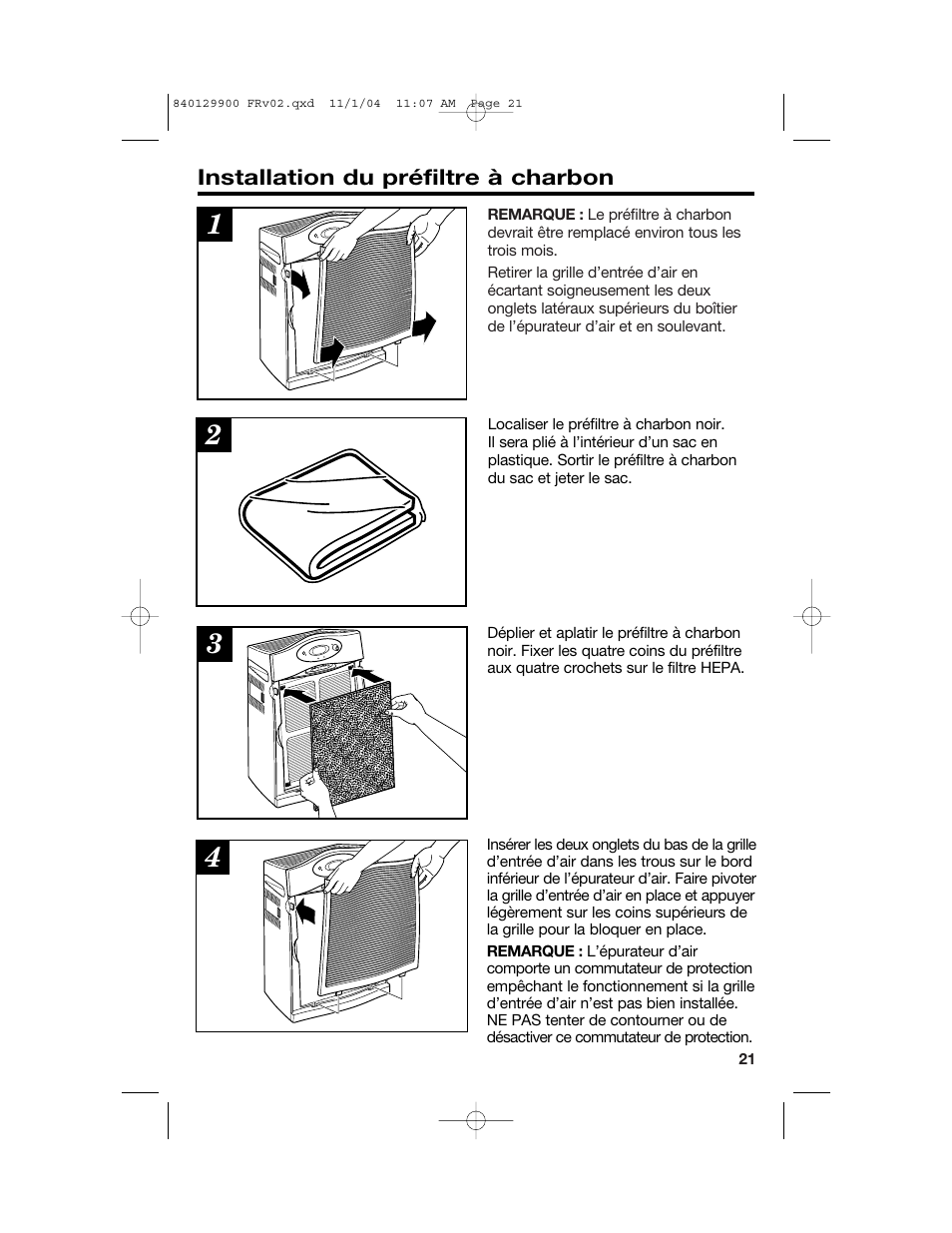 Hamilton Beach 04161 User Manual | Page 21 / 48