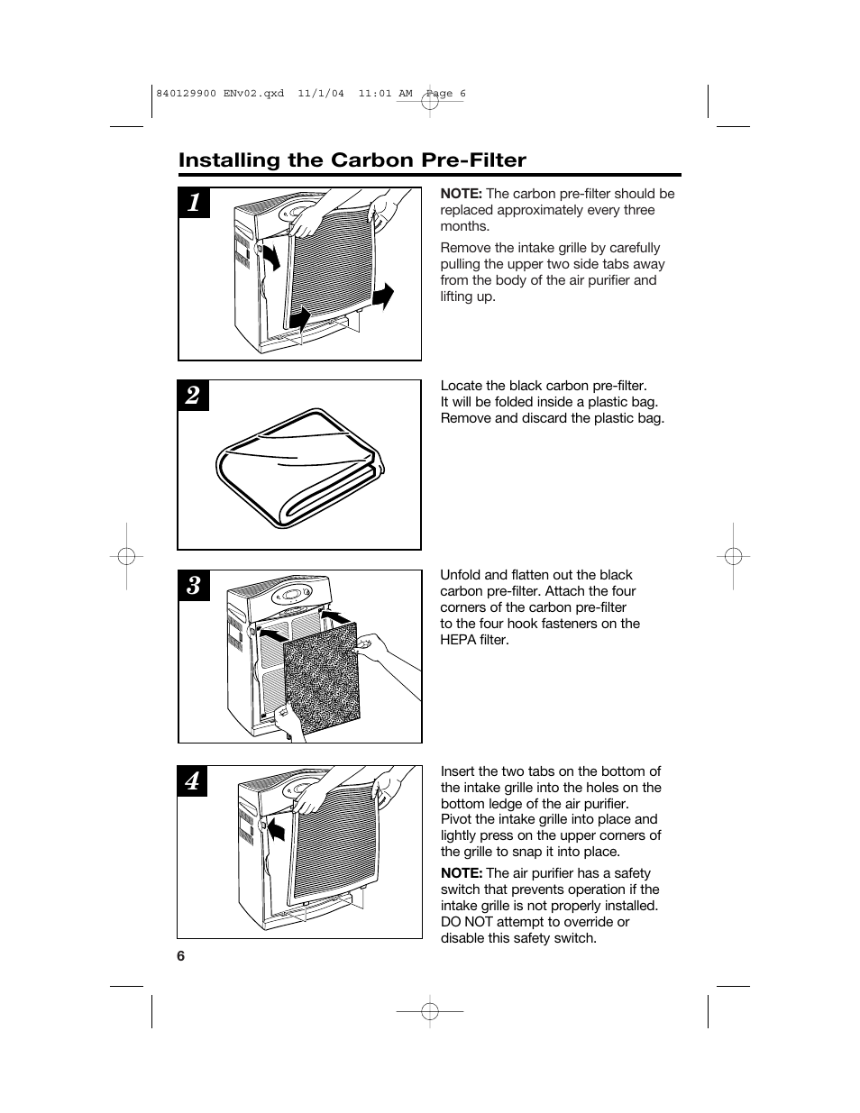 Hamilton Beach 04161 User Manual | Page 6 / 48