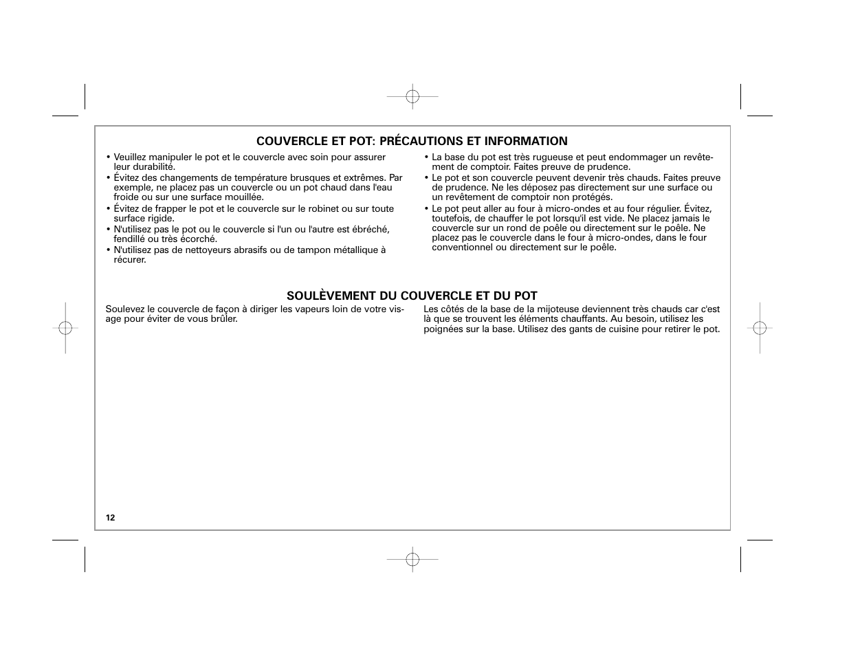 Hamilton Beach 33163H User Manual | Page 12 / 32