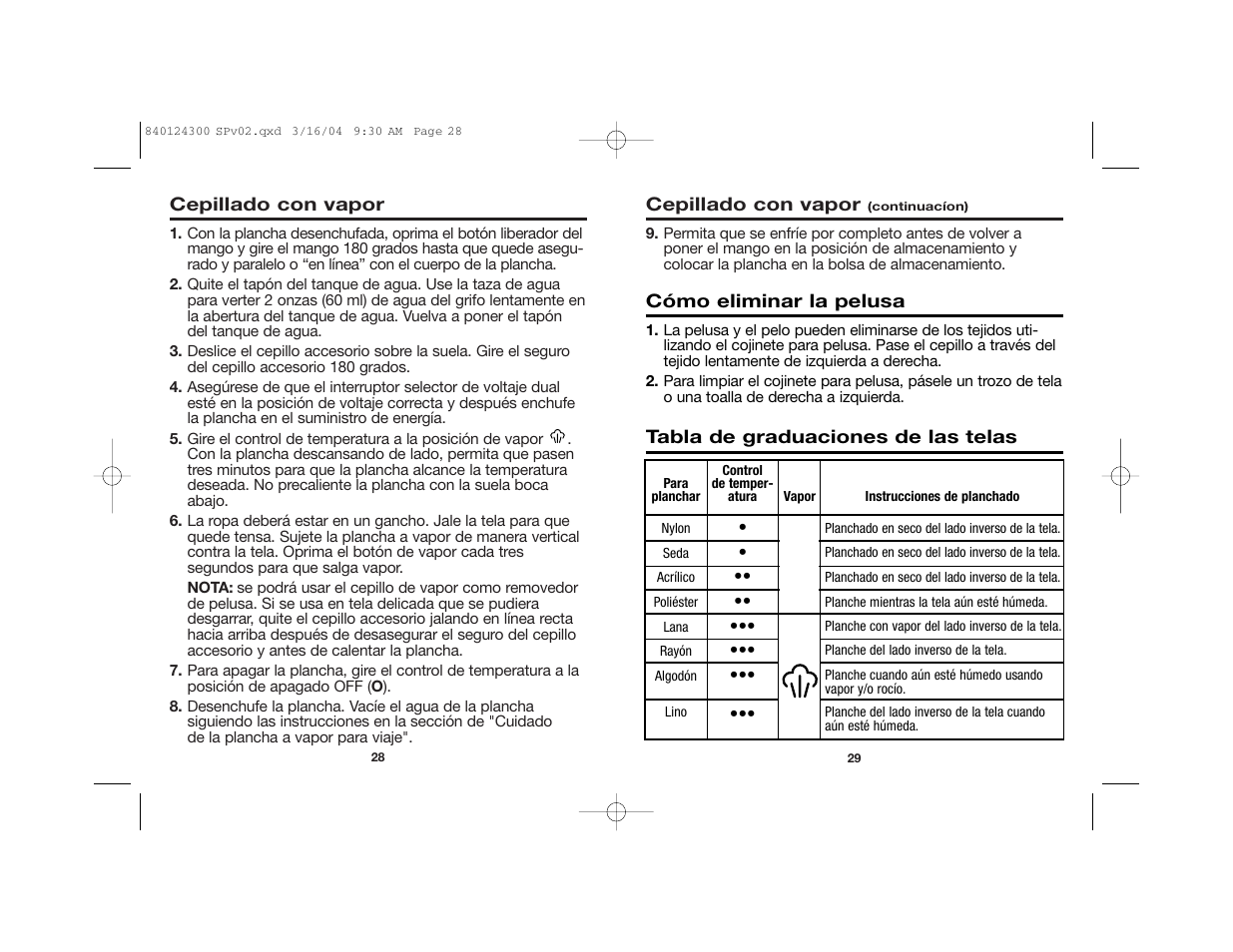 Hamilton Beach 840124300 User Manual | Page 16 / 20