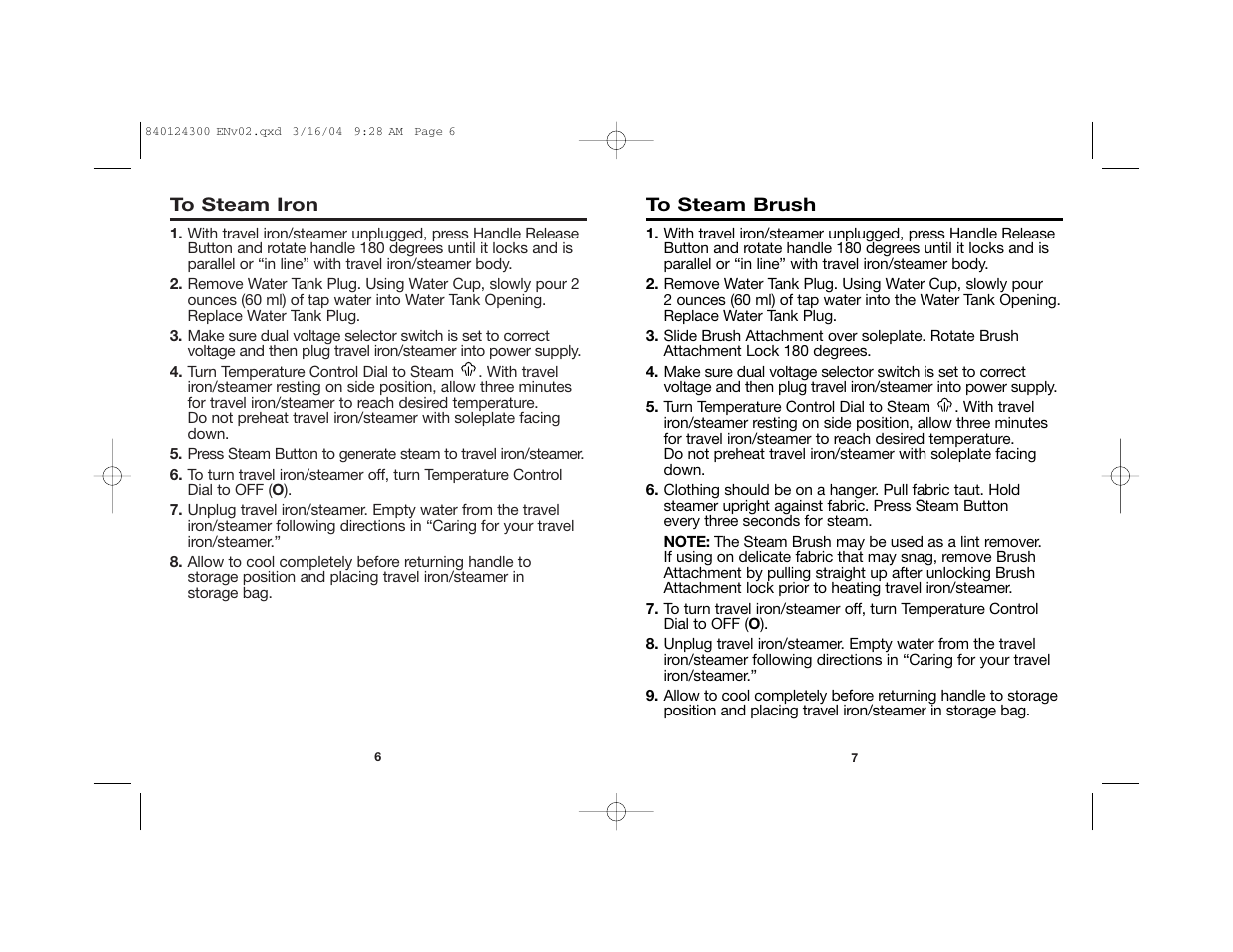 Hamilton Beach 840124300 User Manual | Page 4 / 20