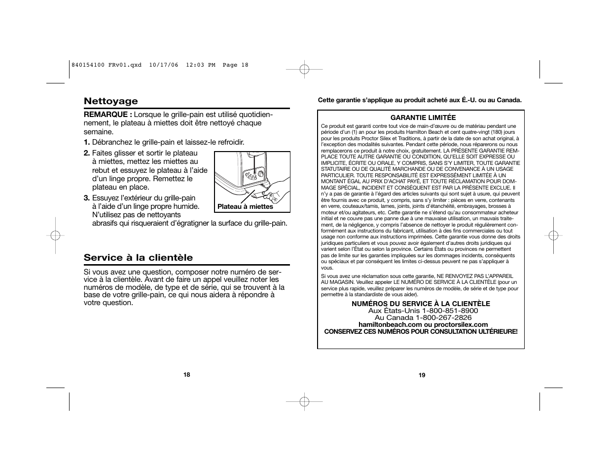 Hamilton Beach 22560 User Manual | Page 10 / 17