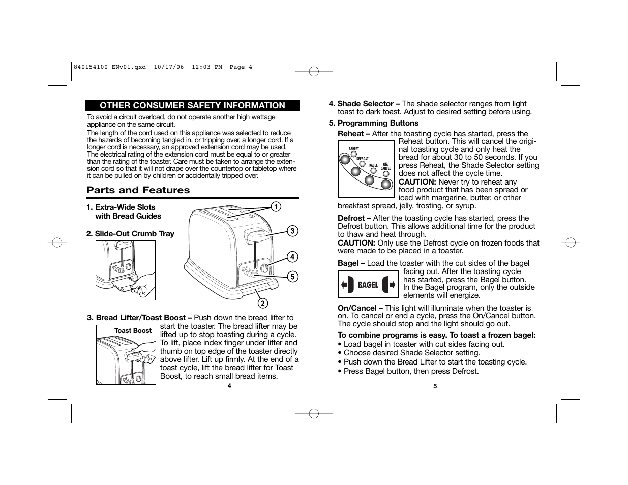 Hamilton Beach 22560 User Manual | Page 3 / 17