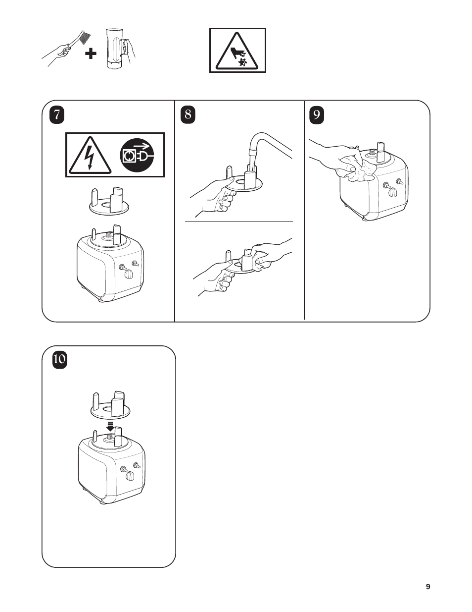 Hamilton Beach HBF400 User Manual | Page 9 / 36