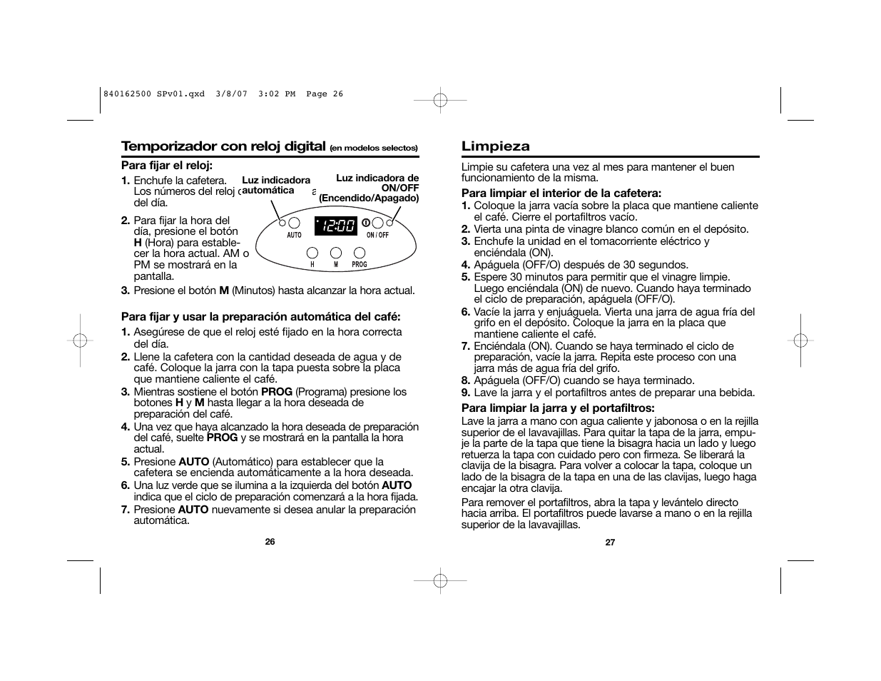 Hamilton Beach 49444 User Manual | Page 16 / 19