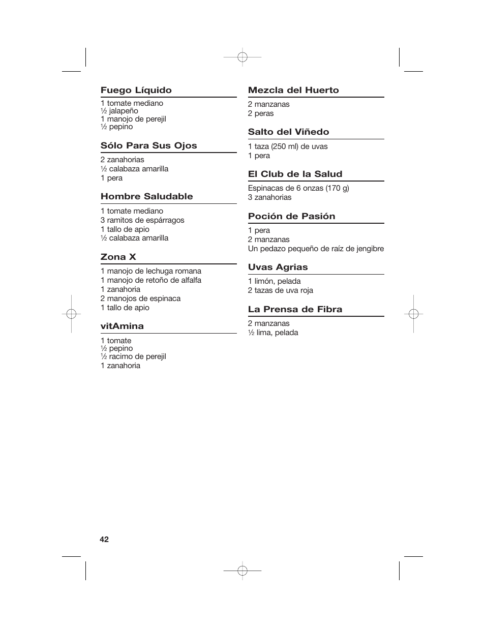 Hamilton Beach 840148101 User Manual | Page 42 / 44