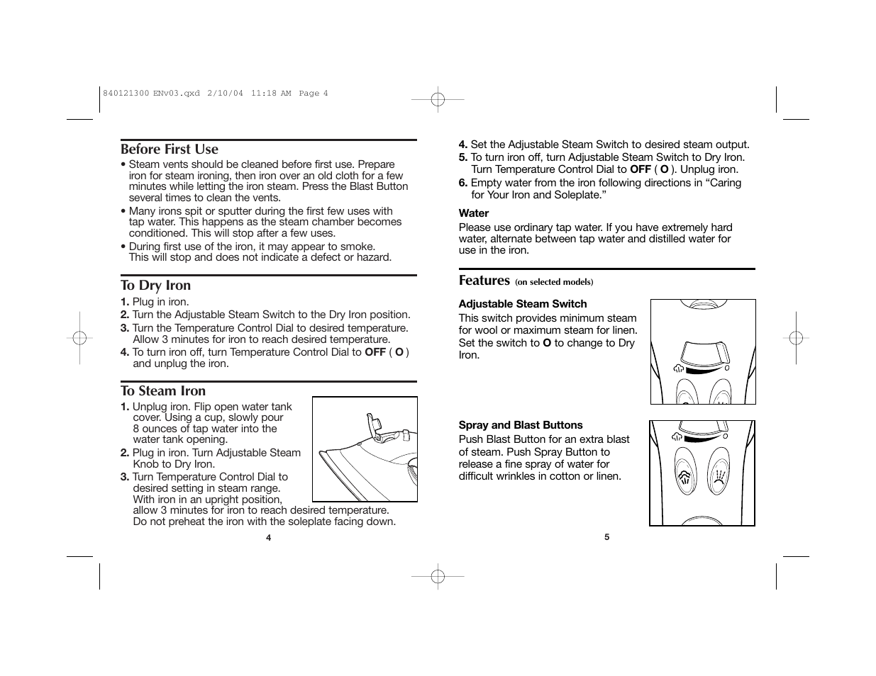 Hamilton Beach 840121300 User Manual | Page 3 / 20