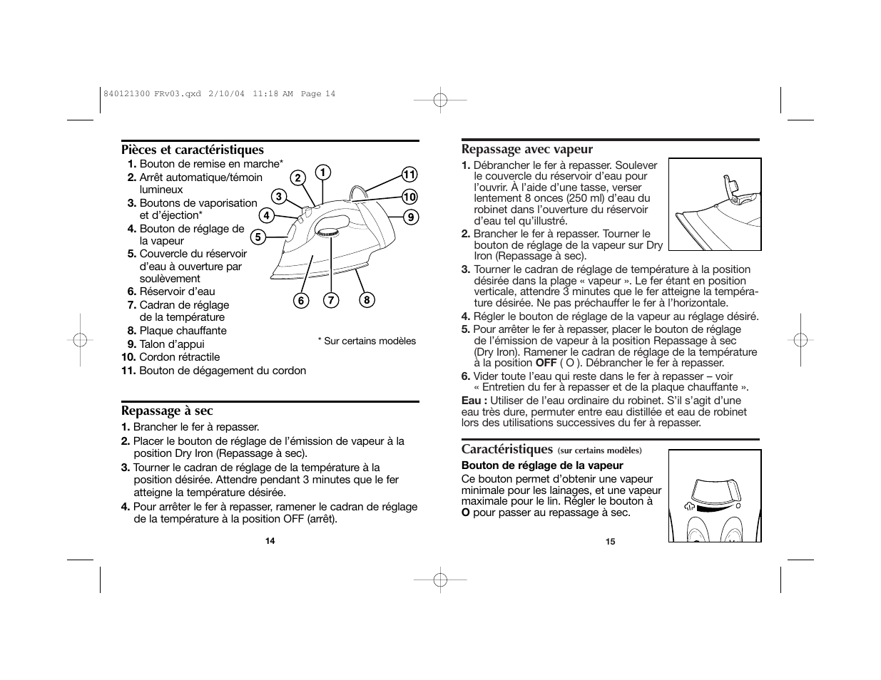 Hamilton Beach 840121300 User Manual | Page 8 / 20