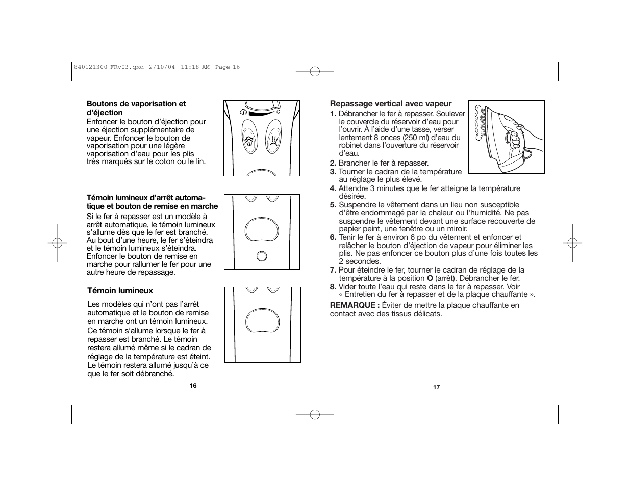 Hamilton Beach 840121300 User Manual | Page 9 / 20