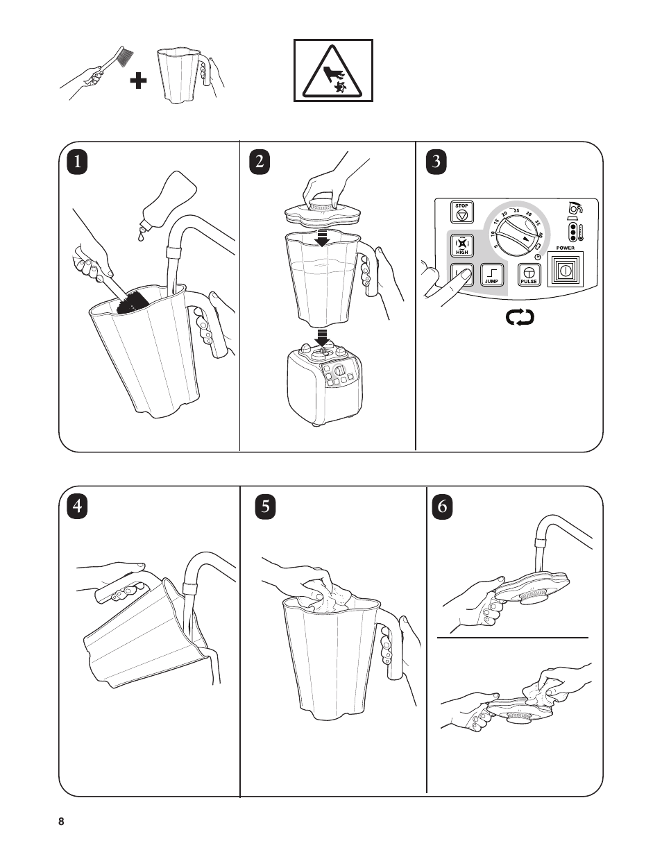 Hamilton Beach HBH650 User Manual | Page 8 / 40