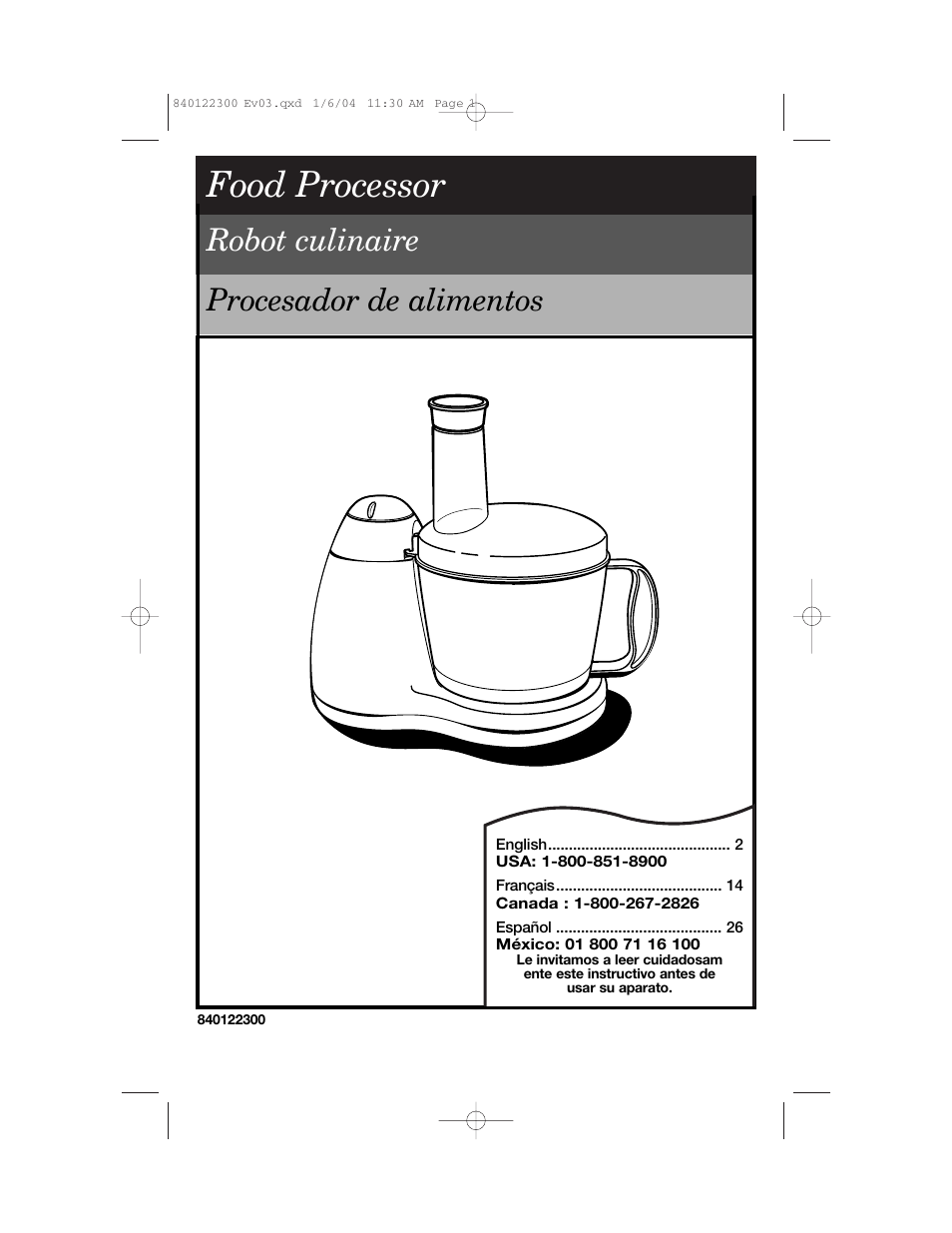 Hamilton Beach 70450C User Manual | 40 pages