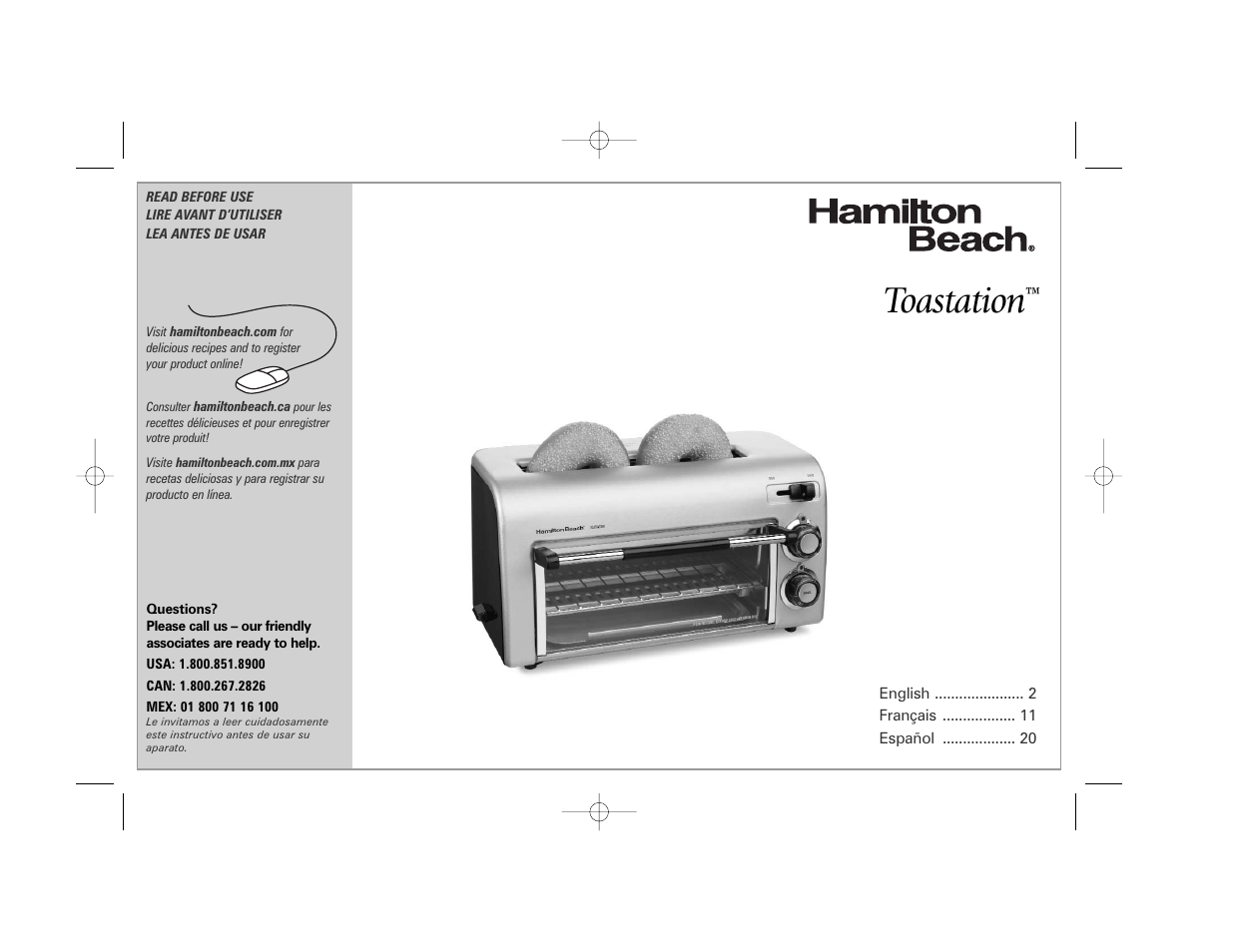 Hamilton Beach 22709C User Manual | 32 pages
