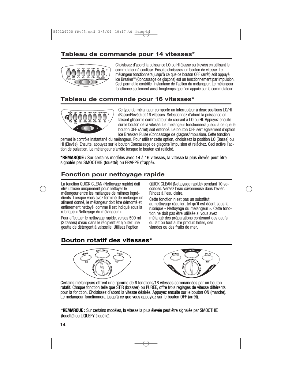 Hamilton Beach 2254 User Manual | Page 14 / 32