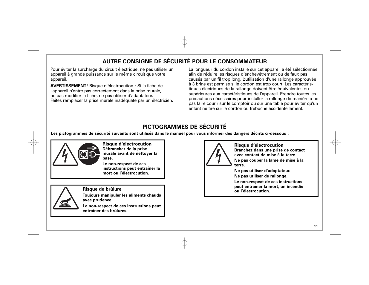 Hamilton Beach 40560 User Manual | Page 11 / 28