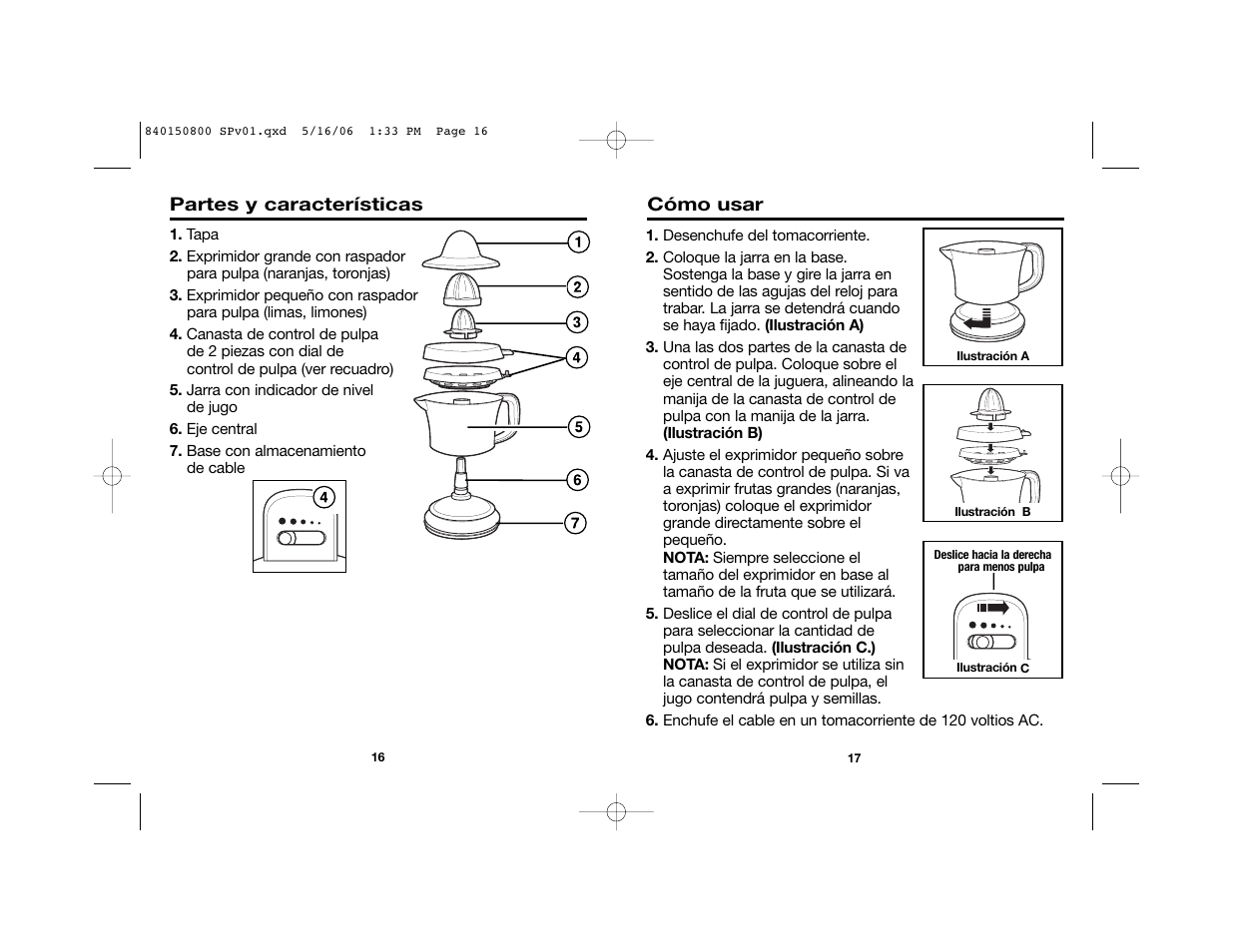 Hamilton Beach 66332 User Manual | Page 10 / 14