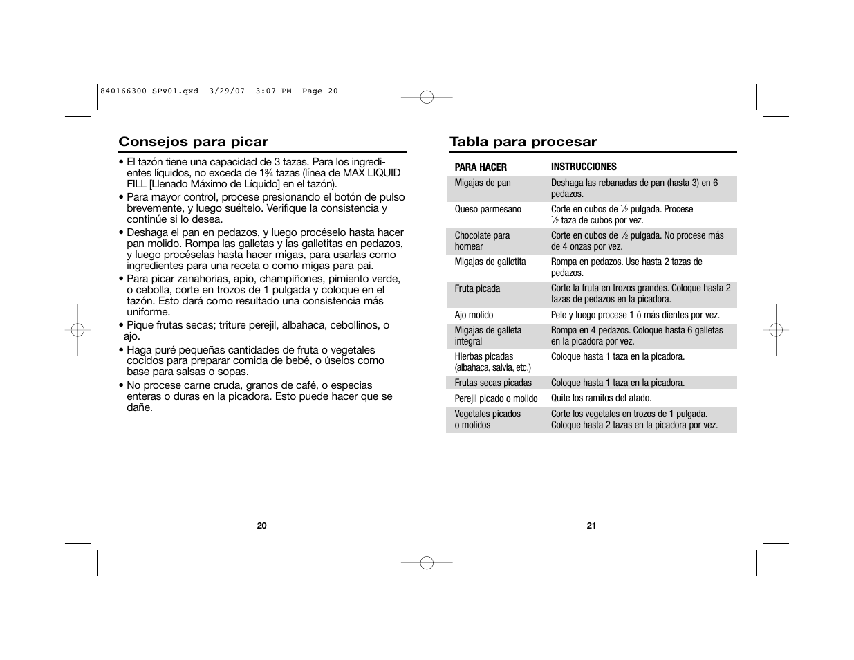 Hamilton Beach 840166300 User Manual | Page 11 / 13