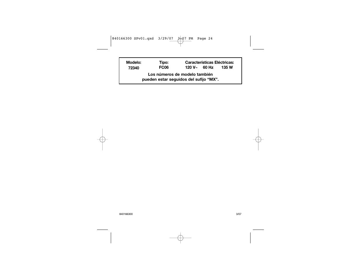Hamilton Beach 840166300 User Manual | Page 13 / 13
