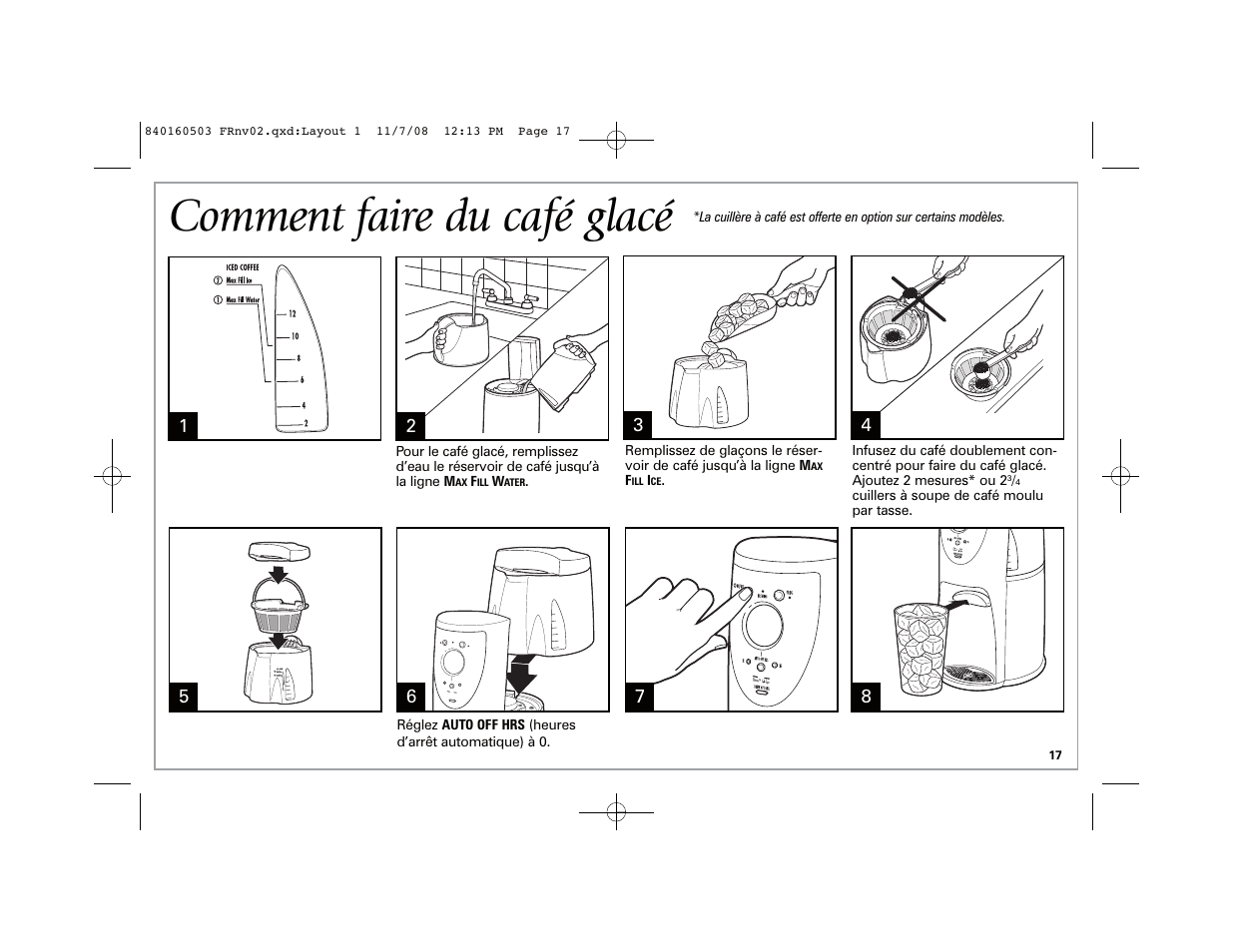 Comment faire du café glacé | Hamilton Beach BrewStation Deluxe 47454H User Manual | Page 17 / 32