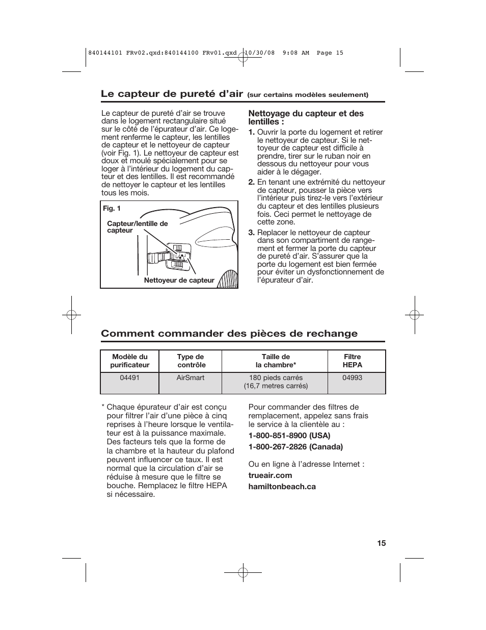 Hamilton Beach 840144101 User Manual | Page 15 / 28