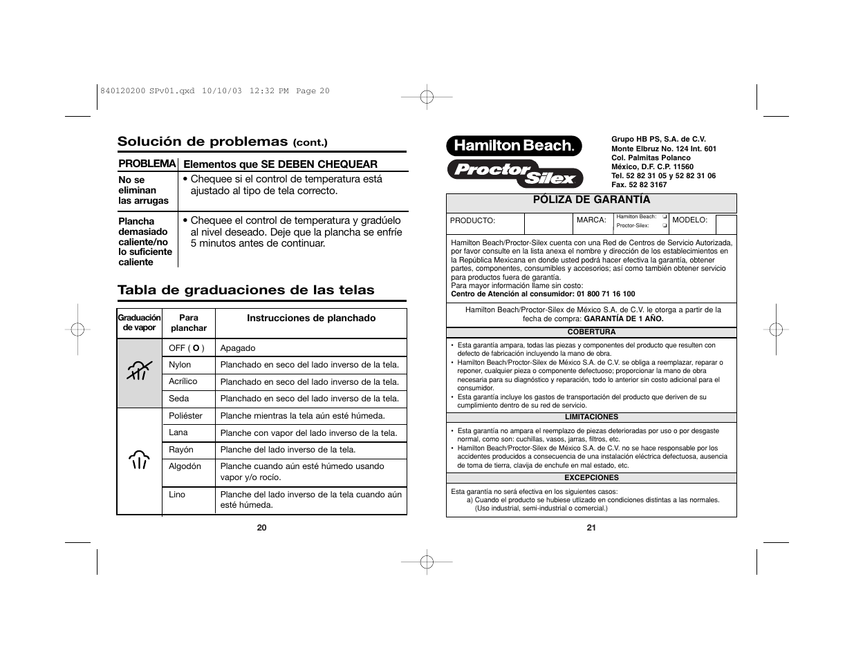 Hamilton Beach ExPression 14X60 User Manual | Page 12 / 14