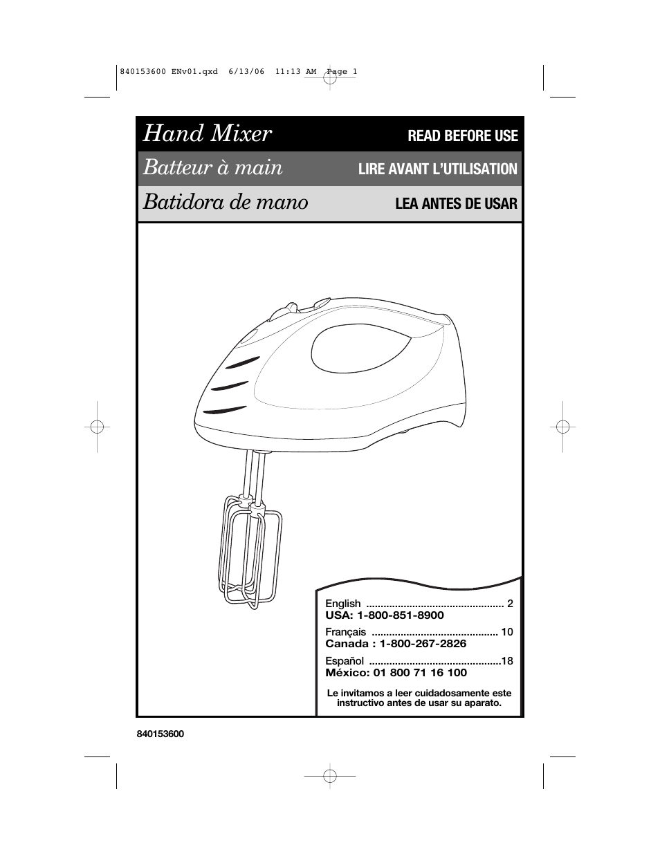 Hamilton Beach 62660 User Manual | 28 pages