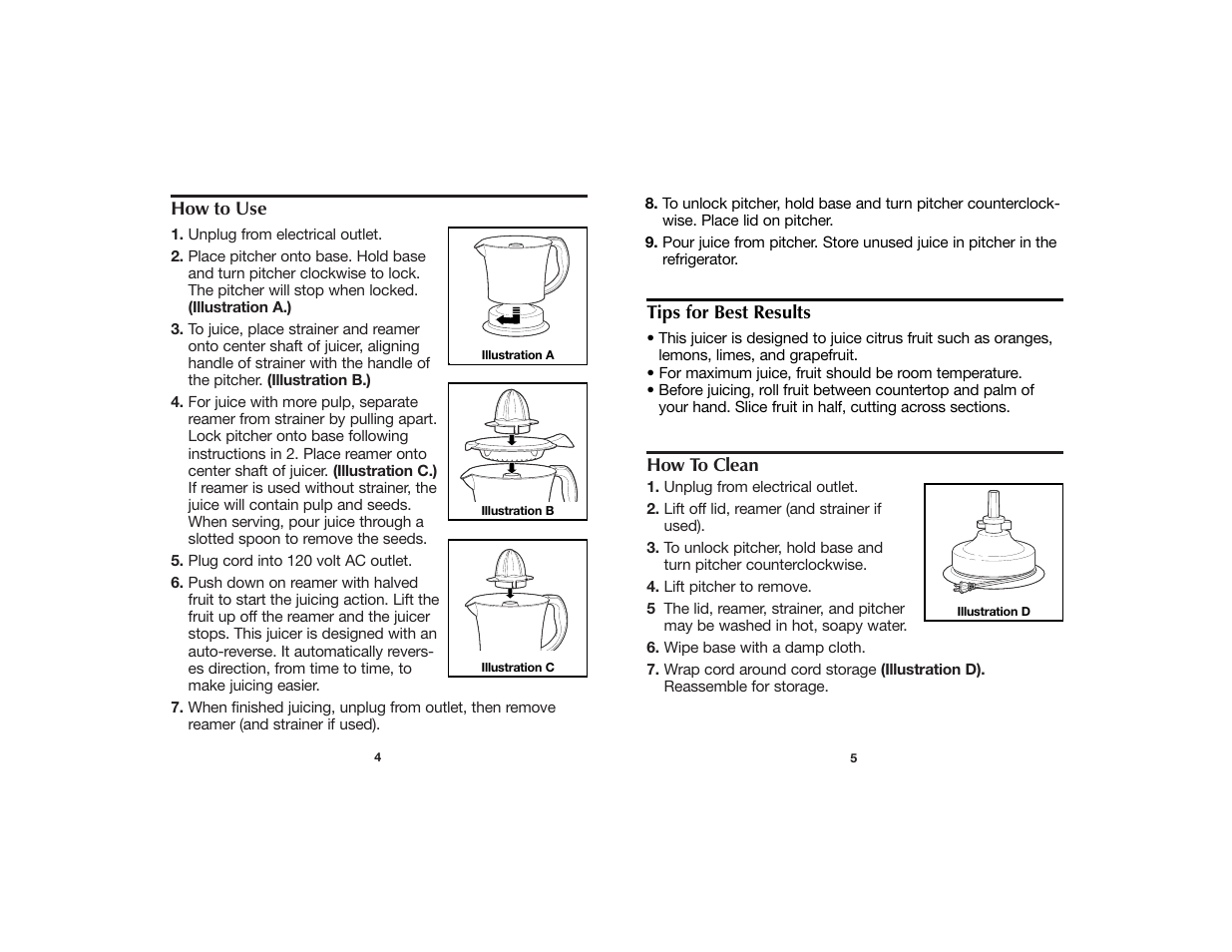 Hamilton Beach 840104600 User Manual | Page 3 / 4