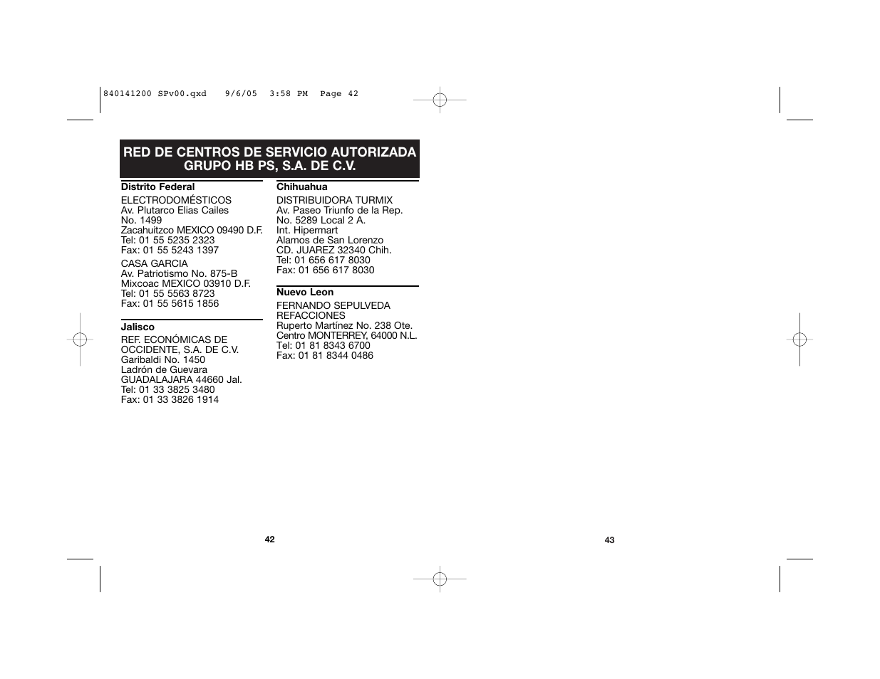 Hamilton Beach 31160 User Manual | Page 24 / 25