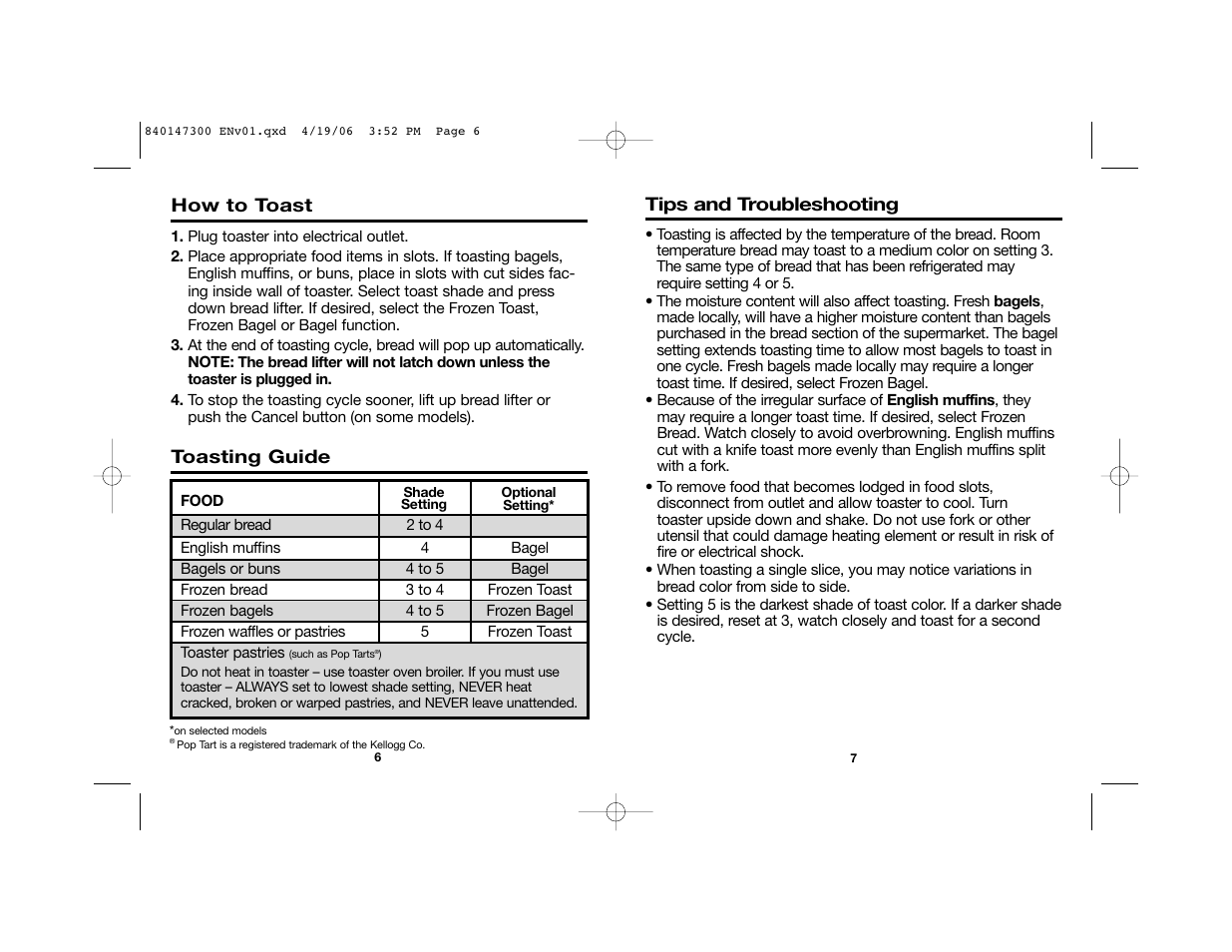 Hamilton Beach 22655C User Manual | Page 4 / 16