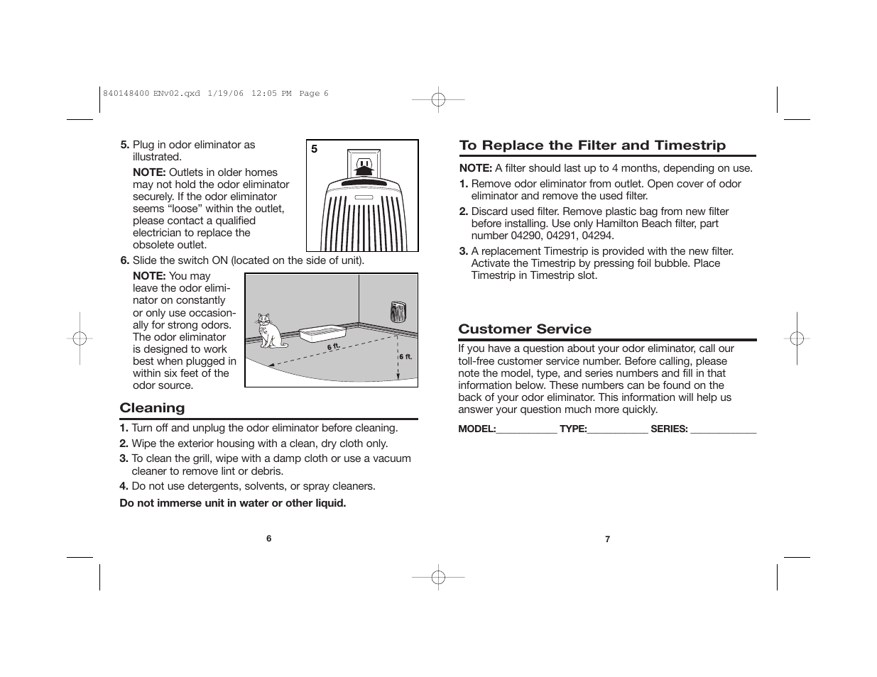 Hamilton Beach 840148400 User Manual | Page 4 / 14