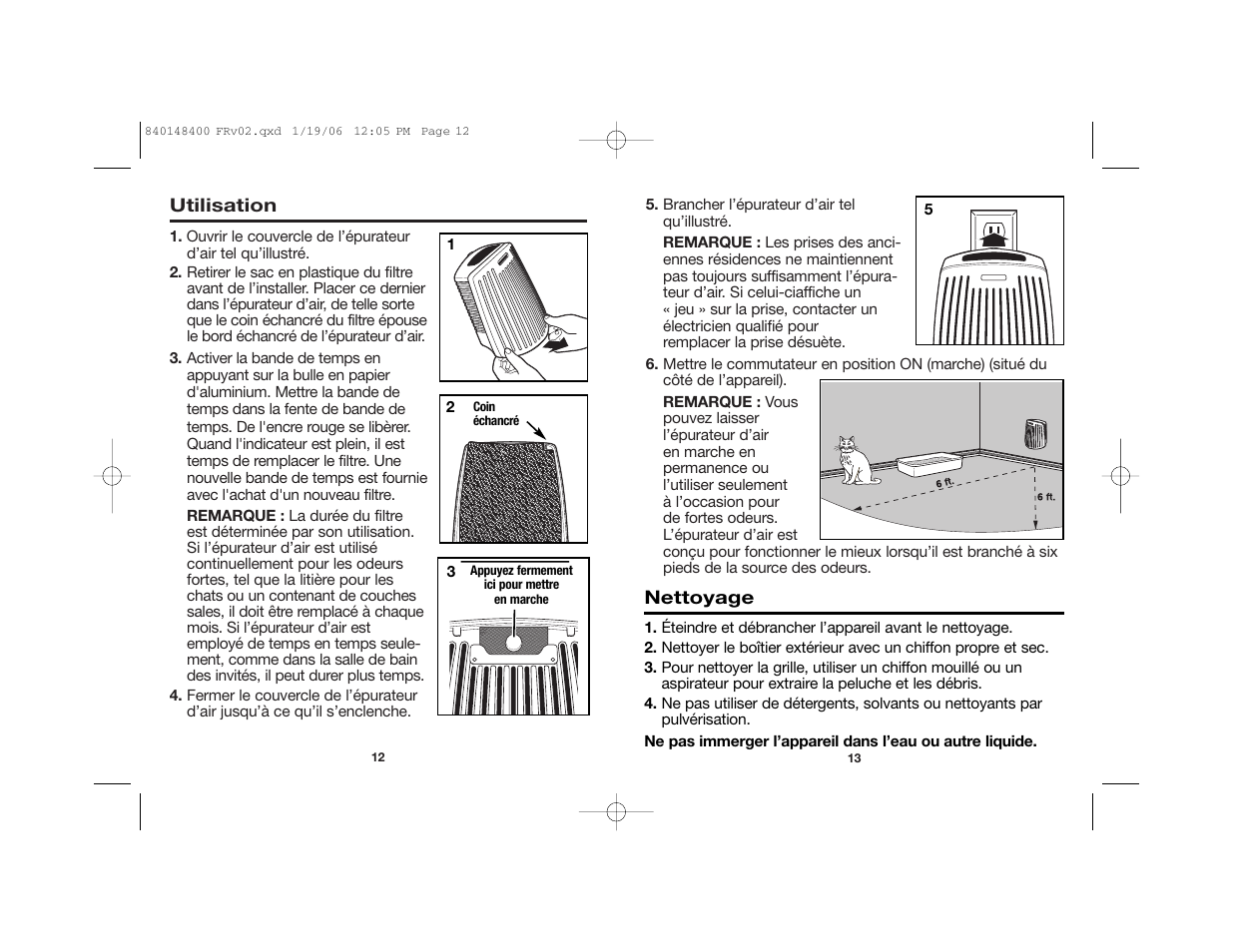 Hamilton Beach 840148400 User Manual | Page 8 / 14