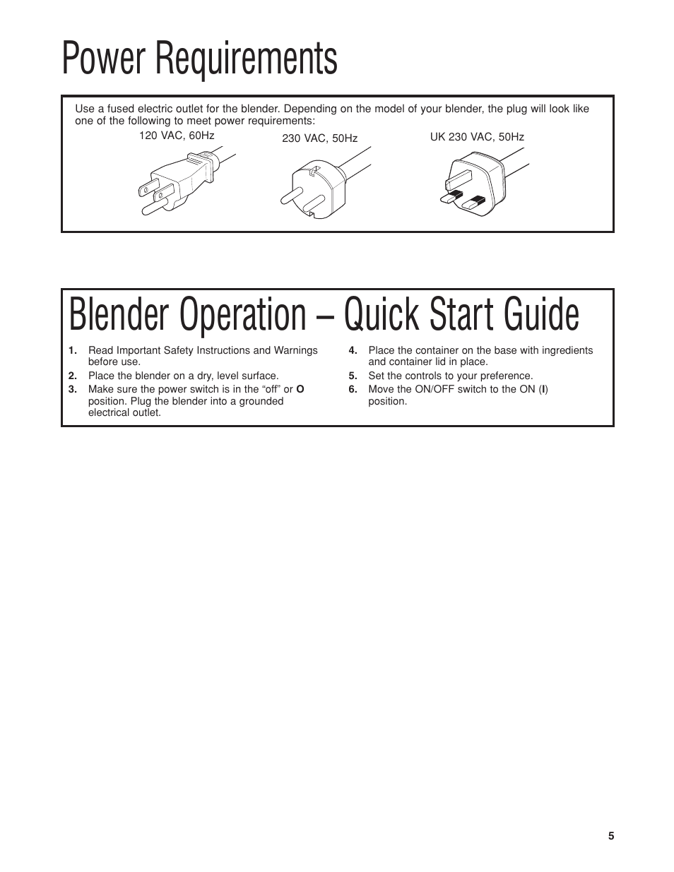 Hamilton Beach HBB250S User Manual | Page 5 / 32