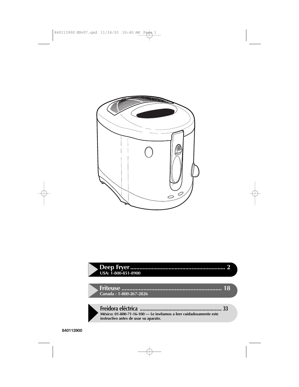 Hamilton Beach 35015 User Manual | 44 pages